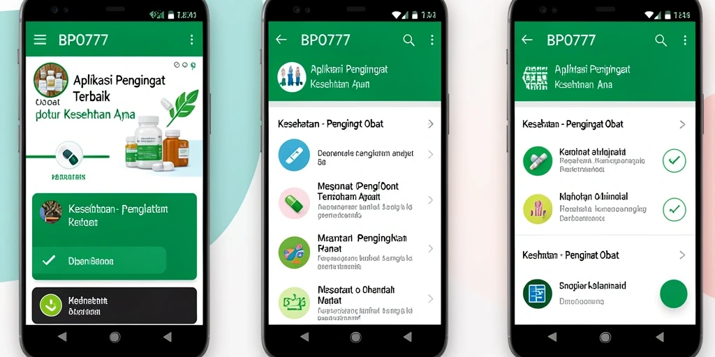 Tampilan antarmuka utama BPO777 yang sederhana dan informatif.