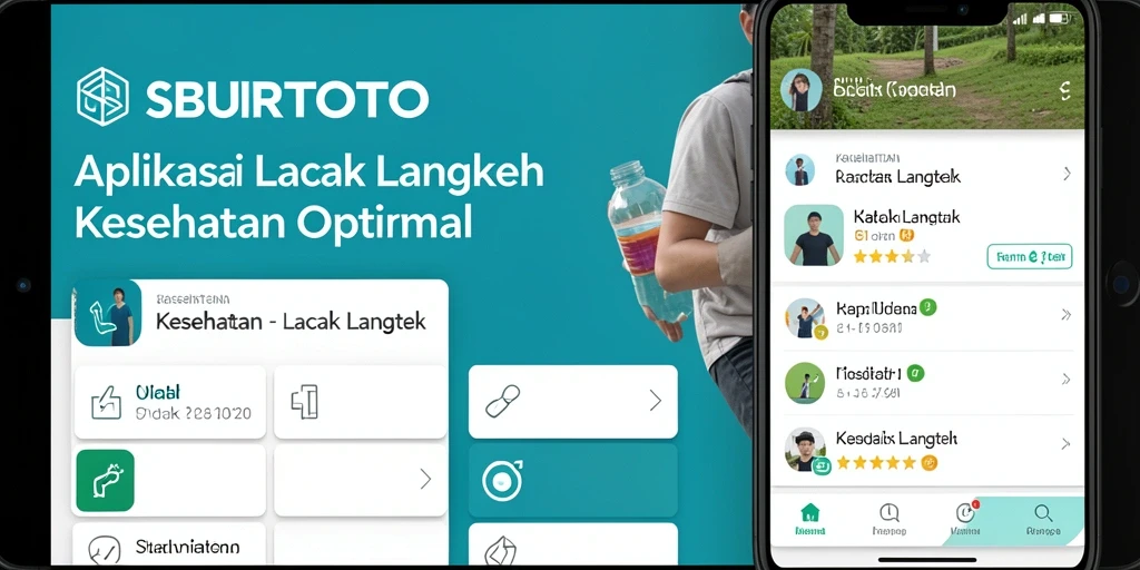 Antarmuka SUBURTOTO yang menampilkan tujuan langkah harian.