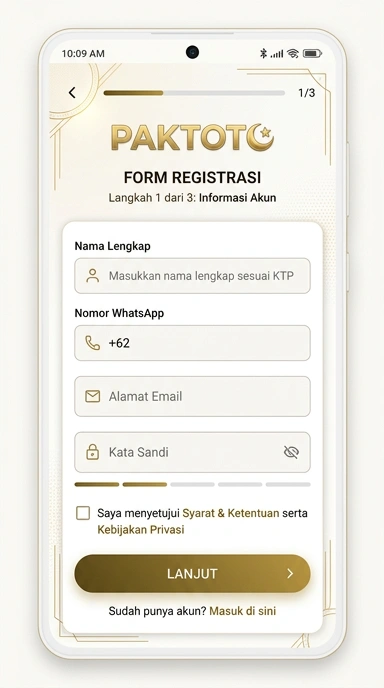 Buat Akun Paktoto Dengan Mudah dan Cepat